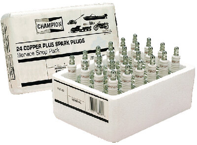SPARK PLUGS IN SHOP PACKS (CHAMPION SPARK PLUGS)